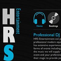 HRS Entertainment Web app development project sample